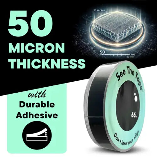 SeeTheTape: Easy-Find Visible Edge Clear Sticky Tape
