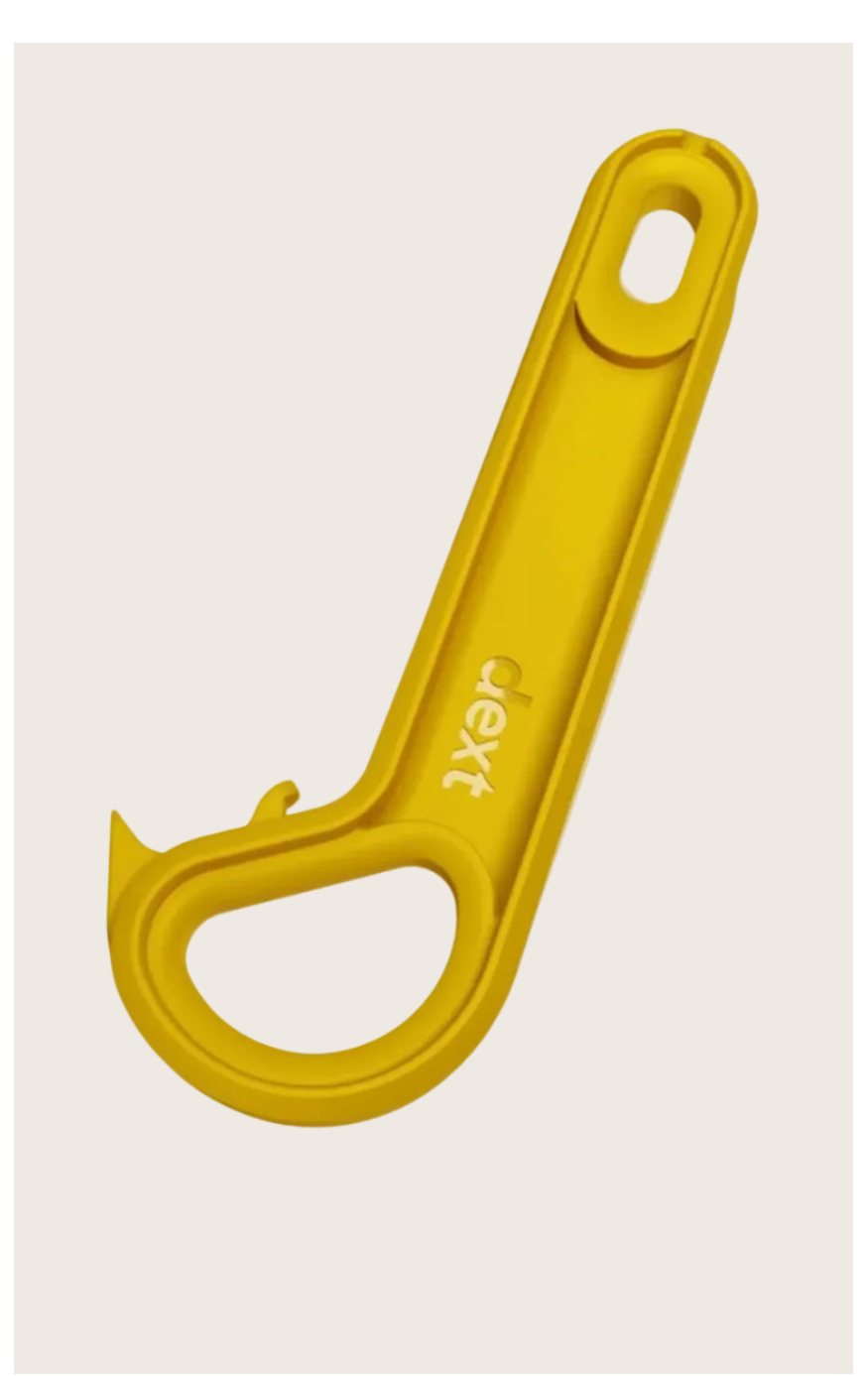 Dext RingPull Can Opener: Ergonomic Aid for Arthritis