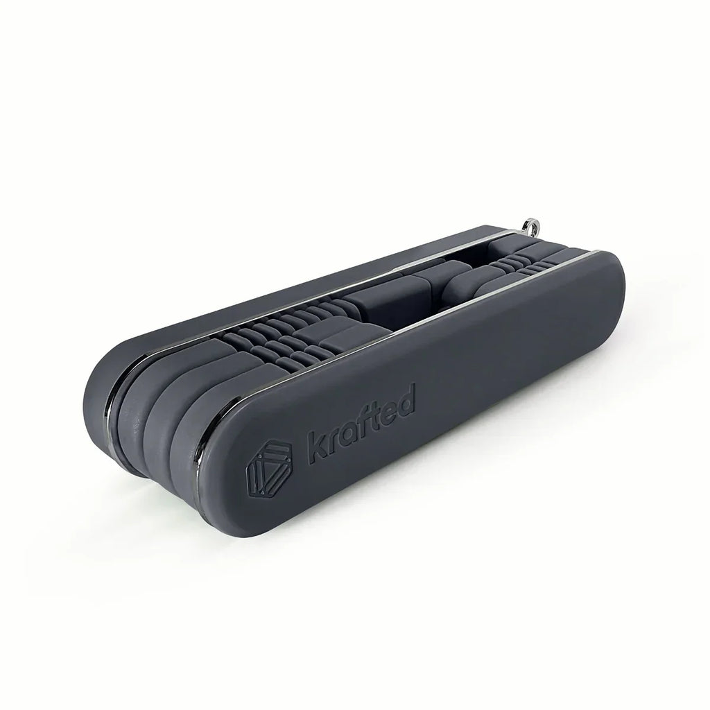 Krafted Connex: All-in-One Multi-Cable Charging Hub - Charcoal Grey